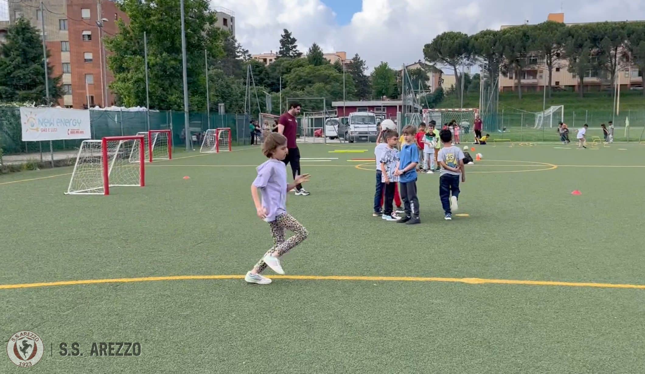 SS AREZZO Uno due calcia. Festa finale a Le Caselle per il