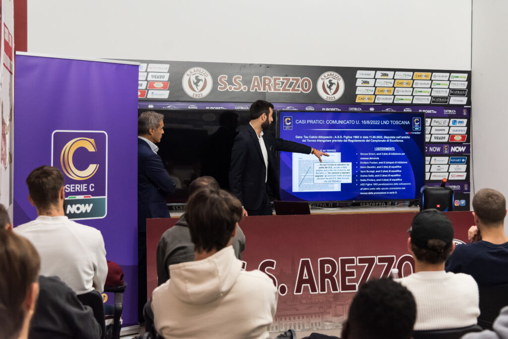 INIZIA DA AREZZO L’INTEGRITY TOUR DELLA SERIE C NOW: Al via la stagione 2024-25 del progetto a firma Lega Pro e Sportradar AG